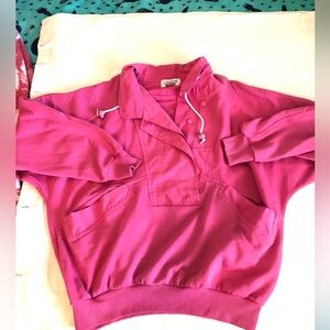 vtg lavon pink medium 80s pullover sweater 3/4 sleeve Womens Medium